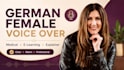 record a clear german female voice over for e learning, medical and explainers