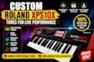 create custom roland xps10x tones for live performance and music