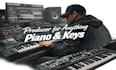 record a custom track with live instrument keyboard driven music