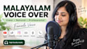 record a clear and natural malayalam voice over