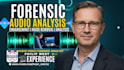 do forensic audio editing, analysis, cleanup voice detection and noise reduction