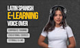be your professional latin spanish voice over for elearning