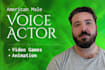 voice a video game character with range and personality