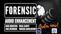 do forensic audio cleanup, detect background voices, and enhance audio quality