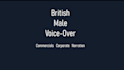 record a professional british male voice over