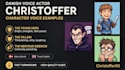 do character voices for games and animation