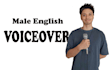 record an english male voice over, narration, commercial