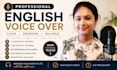 record a professional english voice over for elearning corporate and narration