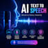 create real human like ai voice over text to speech