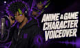 record anime or video game character voiceovers