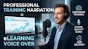 record training narration voice over for elearning and corporate videos