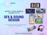 create mobile games sound effects or UI