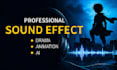 create sound effects and music for animation