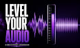 normalize podcast and video audio to the right loudness