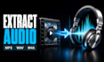 extract audio from video to mp3 wav or m4a