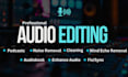 do audio and video editing professionally