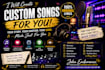 create custom song for you