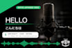 record a natural japanese hello voice over