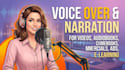 record a professional voice over for elearning and narration