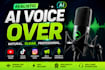 create realistic ai voice over with elevenlabs