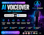 create realistic ai voice over for youtube videos