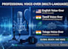 do professional tamil voice over for youtube and ads