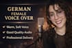 record a professional voiceover with a warm tone