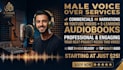 record a professional english voiceover with studio quality