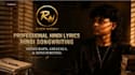 write original hindi, rap,bollywood and romantic song lyrics