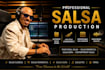 produce a professional salsa song