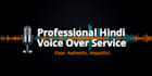 be your professional hindi voice artist