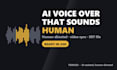 record a natural ai voice over or narration for your video in 24 hours