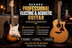 record professional electric and acoustic guitar