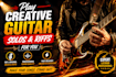 play creative guitar solos and riffs for you