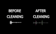 clean up audio, remove background noise and fix sound