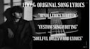 write original bollywood lyrics as per your requirements
