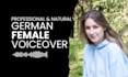 do a professional natural german voiceover
