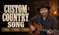 create a custom country song from your story
