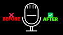 remove background noise and clean up your audio