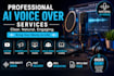 create realistic ai voice overs male and female