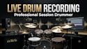 record professional live drum tracks for your song