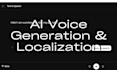 do ai dubbing, voice synthesis, localization and editing