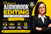 edit audiobook audio editing acx audiobook production for audible