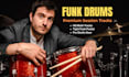 record professional funk drum tracks in my studio