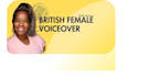 create a professional female voice over in a british accent