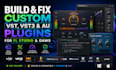 build and fix custom vst, vst3, and au plugins for fl studio and daws