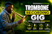 play professional trombone on your music