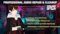 clean audio and remove background noise