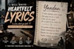 write rap lyrics and song lyrics for you