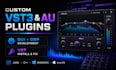 develop custom vst3 or au plugin with gui dsp features and fix any vst plugin